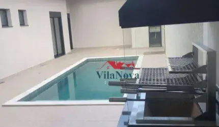 EXCELENTE CASA DE 3 SUÍTES, ÁREA GOURMET, PISCINA E 4 VAGAS NO CONDOMÍNIO PIEMONTE EM INDAIATUBA SP!