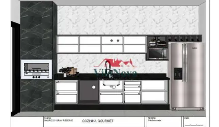 Casa com 3 dormitórios à venda, 134 m² por R$ 1.250.000,00 - Condomínio Gran Reserve - Indaiatuba/SP