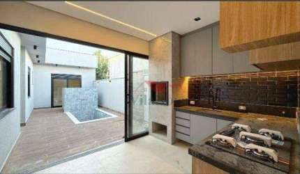 Casa com 3 dormitórios à venda, 132 m² por R$ 1.420.000,00 - Jardim Mantova Residencial - Indaiatuba/SP