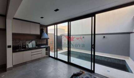 Casa com 3 dormitórios à venda, 160 m² por R$ 1.290.000,00 - Jardim Park Real - Indaiatuba/SP