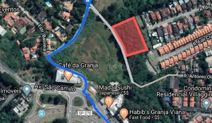 Área à venda, 5936 m² por R$ 7.420.000,00 - Granja Viana - Cotia/SP