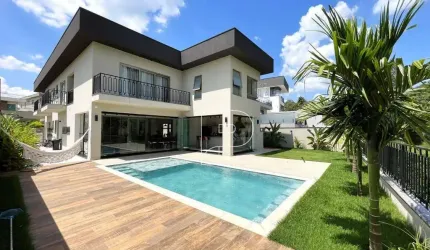 Casa com 5 dormitórios à venda, 431 m² por R$ 4.300.000,00 - Reserva Santa Maria - Jandira/SP