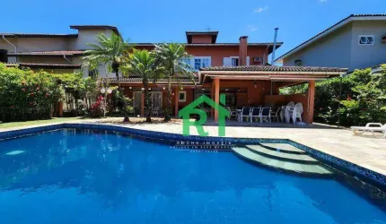 Casa à venda no condomínio Granville, Enseada, 4 Quartos, 4 Vagas, Guarujá/SP