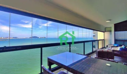 Apartamento Frente Mar, 3 Dormitórios (3 Suítes), 2 Vagas, Área de Lazer, Jardim Astúrias, Guarujá/SP