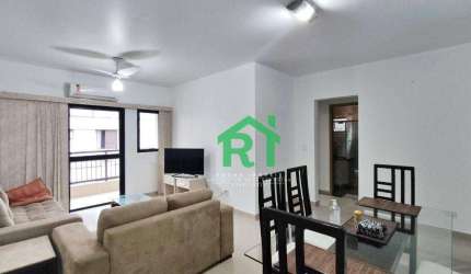 Apartamento com 2 Dormitórios (1 Suíte), 1 Vaga, Tombo, Guarujá/SP