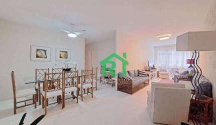 Apartamento com 3 dormitórios à venda, 120 m² por R$ 580.000,00 - Pitangueiras - Guarujá/SP