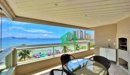 Apartamento frente mar com 4 dormitórios (4 suítes), 2 vagas, lazer, Jardim Astúrias, Guarujá/SP