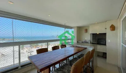 Apartamento Frente Mar, 3 Dormitórios (3 Suítes), 2 Vagas, Área de Lazer, Pitangueiras, Guarujá/SP
