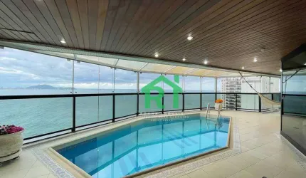 Apartamento com 3 dormitórios à venda, 350 m² por R$ 4.200.000,00 - Jardim Astúrias - Guarujá/SP