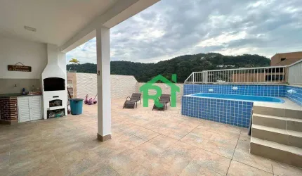 Cobertura com 5 dormitórios à venda, 200 m² por R$ 590.000,00 - Enseada - Guarujá/SP