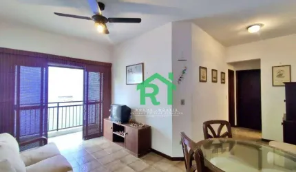 Apartamento com Sacada, 2 Dormitórios (1 Suíte), 1 Vaga, Astúrias, Guarujá/SP