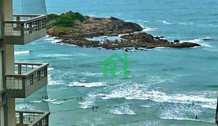 Apartamento com Vista Mar, 2 Dormitórios (1 Suíte), 1 Vaga, Pitangueiras, Guarujá/SP