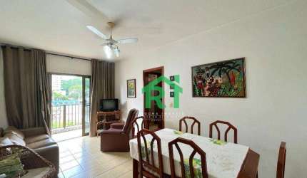 Apartamento com Sacada, 2 Dormitórios, 1 Vaga, Jardim Astúrias, Guarujá/SP