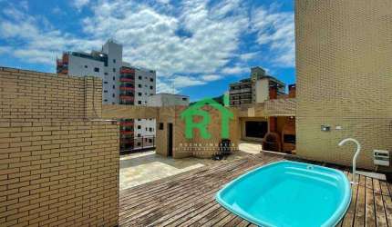 Cobertura Penthouse, 4 Dormitórios (2 Suítes), 2 Vaga, Área de Lazer, Enseada, Guarujá/SP