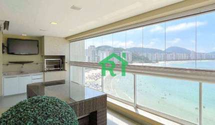 Apartamento à venda, 130 m² por R$ 1.800.000,00 - Jardim Astúrias - Guarujá/SP