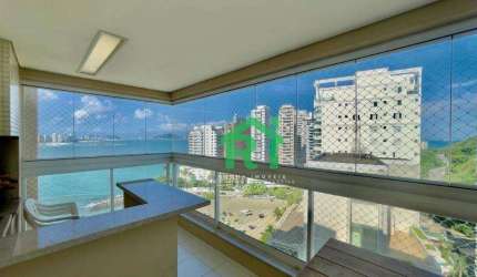Apartamento frente mar com 3 quartos (1 suíte), 2 vagas e lazer à venda em Jardim Astúrias, Guarujá | Rocha Imóveis Guarujá