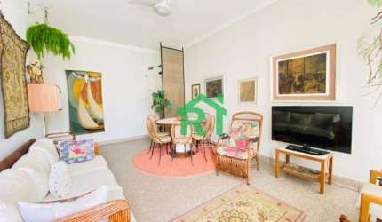 Apartamento beira mar 3 dormitórios à venda, 100 m² por R$ 480.000 - Pitangueiras - Guarujá/SP