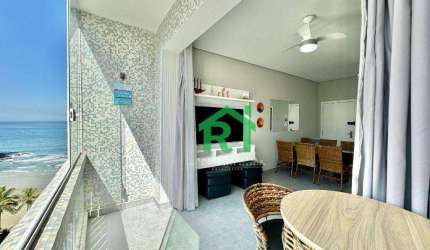 Apartamento com 3 dormitórios à venda, 95 m² por R$ 730.000,00 - Pitangueiras - Guarujá/SP
