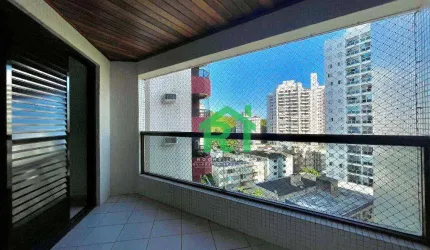 Apartamento Beira Mar, 2 Dormitórios (1 Suíte), 2 Vagas, Área de Lazer, Jardim Astúrias, Guarujá/SP