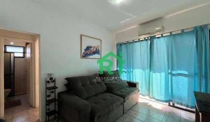 Apartamento com 1 Dormitório, 1 Vaga, Área de Lazer, Jardim Astúrias, Guarujá/SP