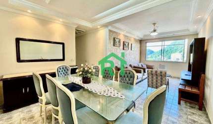 Apartamento com 3 dormitórios à venda, 90 m² por R$ 500.000,00 - Pitangueiras - Guarujá/SP