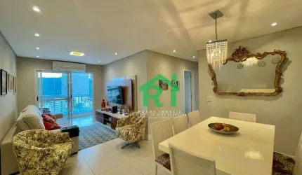 Apartamento Reformado, 3 Dormitórios (2 Suítes), 2 Vagas, Área de lazer, Jardim Astúrias, Guarujá/SP