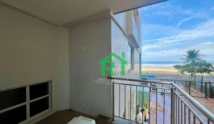 Apartamento Frente Mar, 2 dormitórios, 2 Banheiros, 1 Vaga, Pitangueiras - Guarujá/SP