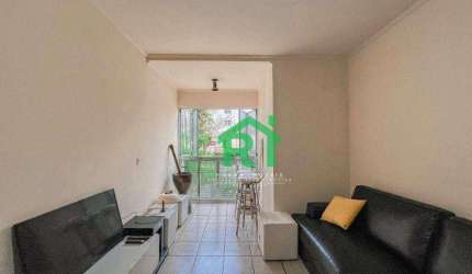 Apartamento com 3 dormitórios à venda, 82 m² por R$ 450.000,00 - Pitangueiras - Guarujá/SP