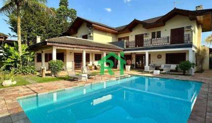 Casa com 5 dormitórios para alugar, 750 m² por R$ 14.000/mês - Acapulco - Guarujá/SP