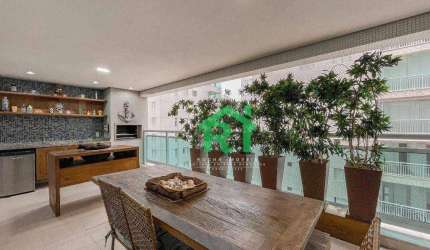 Apartamento com 4 dormitórios à venda, 134 m² por R$ 1.190.000,00 - Jardim Astúrias - Guarujá/SP
