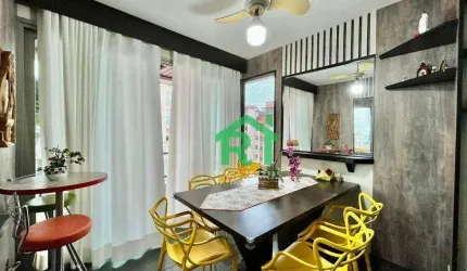 Apartamento com 3 dormitórios à venda, 100 m² por R$ 550.000,00 - Enseada - Guarujá/SP