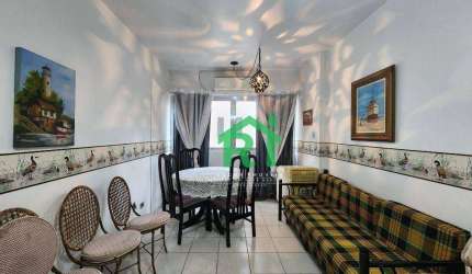 Apartamento com 1 dormitório à venda, 60 m² por R$ 320.000 - Pitangueiras - Guarujá/SP