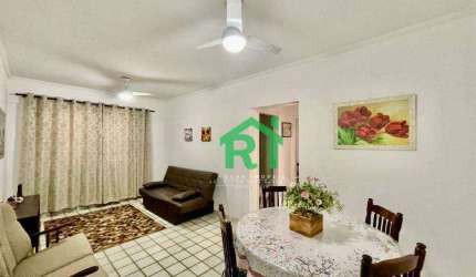 Apartamento beira-mar 1 quarto, 1 vaga. Venda, 60m² R$330.000 – Praia de Pitangueiras - Guarujá/SP
