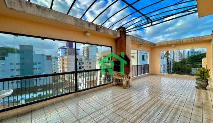 Cobertura Penthouse, 2 Dormitórios (2 Suítes), 1 Vaga, Tombo, Guarujá/SP
