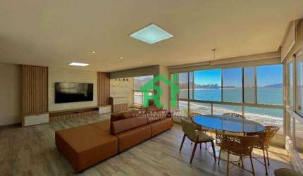 Apartamento Frente Mar | Reformado | 3 Dormitórios (3 Suítes) | 2 Vagas | Jardim Astúrias | Guarujá/SP