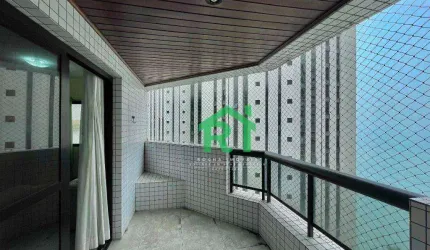Apartamento Beira Mar, 2 Dormitórios (1 Suíte), 2 Vagas, Área de Lazer, Jardim Astúrias, Guarujá/SP