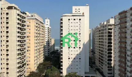 Apartamento com 2 dormitórios à venda, 102 m² por R$ 460.000,00 - Pitangueiras - Guarujá/SP