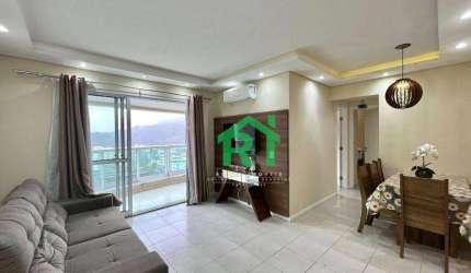 Apartamento com Varanda Gourmet, 2 Dormitórios (1 Suíte), 2 Vagas, Lazer, Pitangueiras, Guarujá/SP