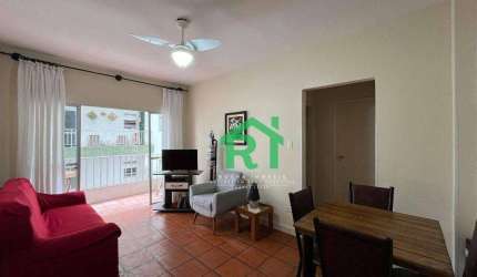 Apartamento 1 Quarto, 1 Vaga. Venda, 54m² R$240.000 - Enseada - Guarujá/SP