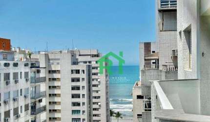 Apartamento Beira Mar, 3 Dormitórios, 1 Vaga, Pitangueiras, Guarujá/SP
