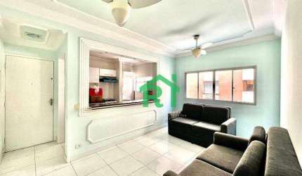 Apartamento com 2 dormitórios à venda, 74 m² por R$ 310.000,00 - Enseada - Guarujá/SP
