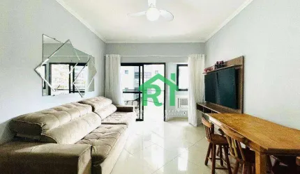 Apartamento com 3 dormitórios à venda, 90 m² por R$ 395.000,00 - Enseada - Guarujá/SP