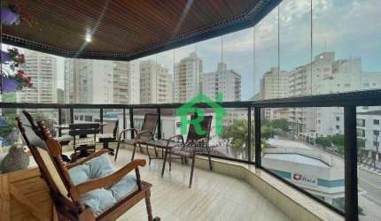 Apartamento com 3 Dormitórios, 1 Vaga, Lazer, Jardim Astúrias, Guarujá/SP