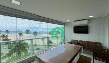 Apartamento com 3 dormitórios,(1 suíte) 2 vagas, Lazer - Enseada - Guarujá/SP