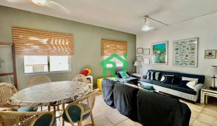 Apartamento com 3 dormitórios à venda, 90 m² por R$ 330.000,00 - Enseada - Guarujá/SP