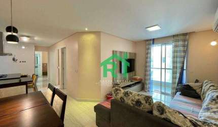 Apartamento Frente Mar, 3 Dormitórios (1 Suíte), 2 Vagas, Lazer, Jardim Astúrias, Guarujá/SP