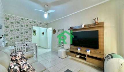 Apartamento beira mar, 1 dormitório, 1 vaga, Pitangueiras, Guarujá/SP.
