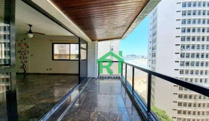 Apartamento com 4 dormitórios, 225 m² - venda por R$ 740.000,00 ou aluguel por R$ 7.000,00/mês - Pitangueiras - Guarujá/SP