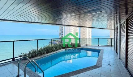Apartamento com 4 dormitórios à venda, 350 m² por R$ 4.400.000,00 - Jardim Astúrias - Guarujá/SP