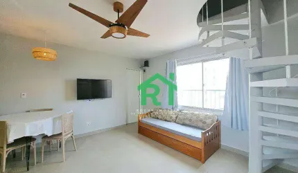 Apartamento duplex à venda na Praia do Tombo | Rocha Imóveis Guarujá